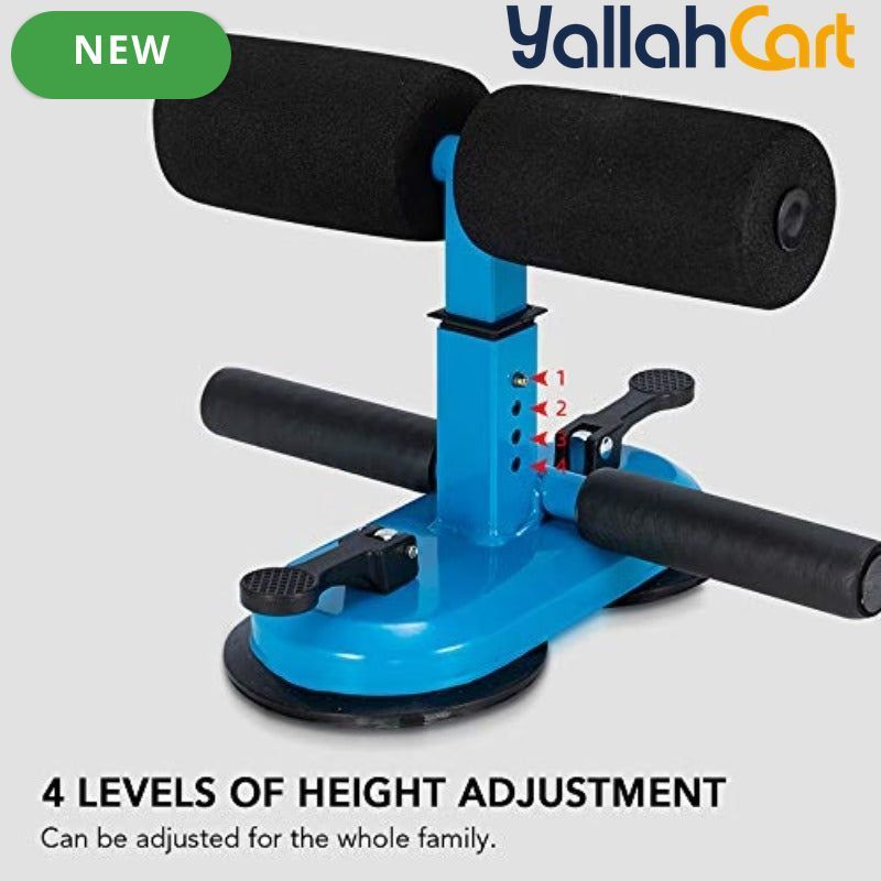 Arabest Adjustable Sit-Up Bar with Suction Cup
