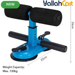 Arabest Adjustable Sit-Up Bar with Suction Cup
