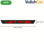 Carbon Fiber Brake Light Decorative Stickers