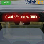 Carbon Fiber Brake Light Decorative Stickers