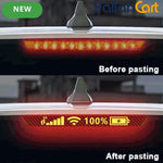 Carbon Fiber Brake Light Decorative Stickers