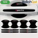 8-Piece Car Door Handle & Bowl Protective Stickers