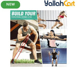 4-Piece Resistance Bands Set for Strength & Flexibility