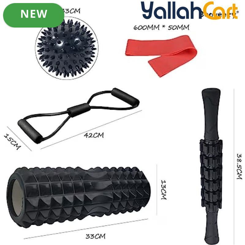 6-in-1 Foam Roller & Muscle Recovery Set