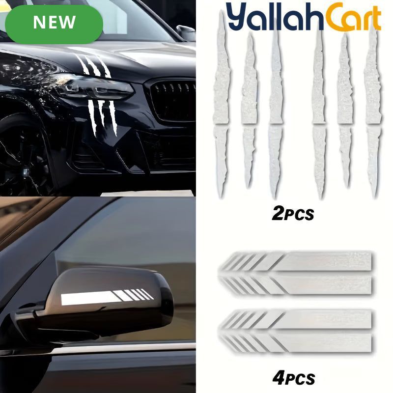 JDM Scratch Claw Mark & Stripe Car Decals