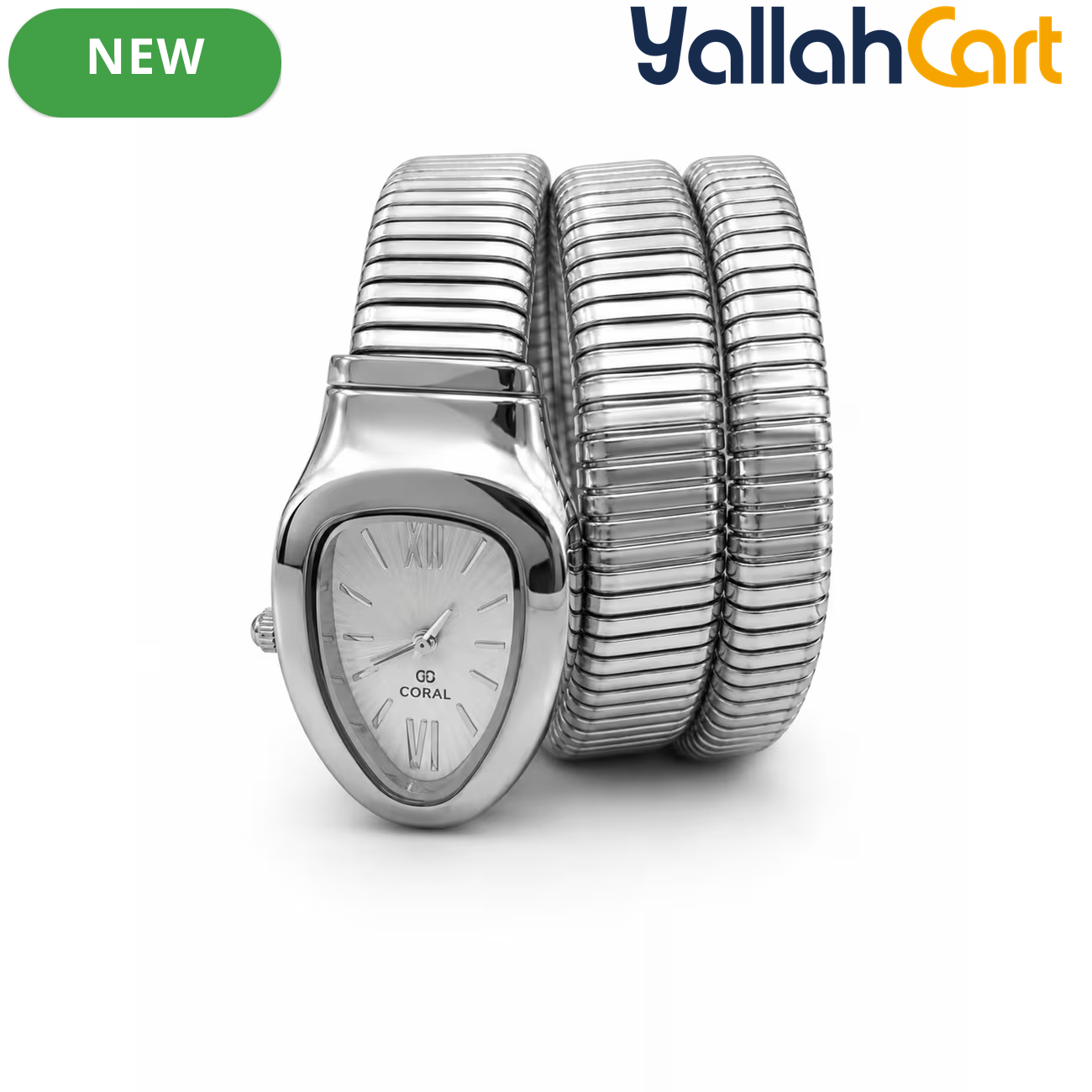 CORAL Luxury Women’s Wrap Watch – Bold & Elegant Fashion Timepiece
