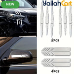 JDM Scratch Claw Mark & Stripe Car Decals