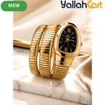 CORAL Luxury Women’s Wrap Watch – Bold & Elegant Fashion Timepiece