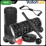 Classic Spike Foam Roller Set for Muscle Recovery