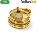 CORAL Luxury Women’s Wrap Watch – Bold & Elegant Fashion Timepiece