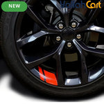 4-Piece Reflective Wheel Rim Stickers