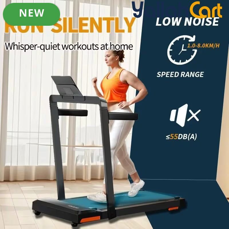 Body Strong 2-in-1 Folding Walking Pad Treadmill JC-590F