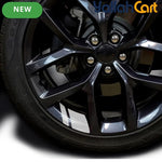 4-Piece Reflective Wheel Rim Stickers