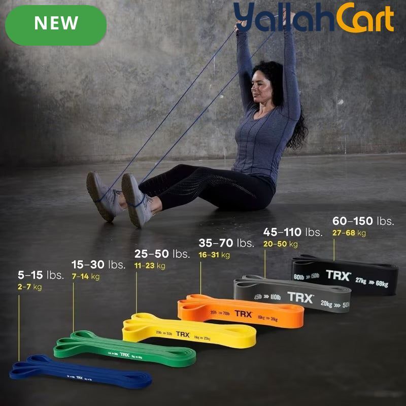 Resistance Bands with Multiple Levels for Strength Training