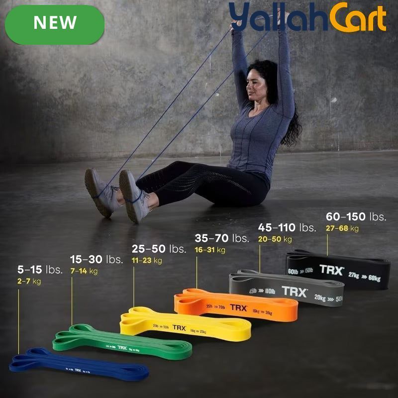 Resistance Bands with Multiple Levels for Strength Training