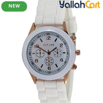 Korean-Style Silicone Watch for Women – Colorful Jelly Casual Fashion Wristwatch