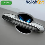 8-Piece Blue Eye Car Door Handle Protector Stickers