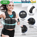 Adjustable Weighted Training Vest – 0.45–8.62kg