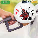 Q-Version Deadpool Fuel Tank Lid Sticker