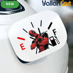 Q-Version Deadpool Fuel Tank Lid Sticker
