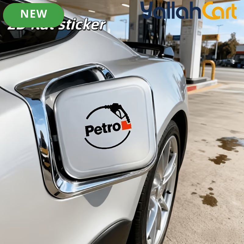 Fuel Nozzle Car Fuel Tank Cap Sticker