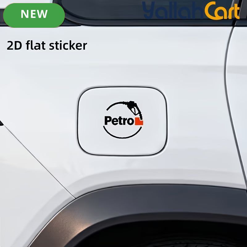 Fuel Nozzle Car Fuel Tank Cap Sticker