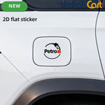 Fuel Nozzle Car Fuel Tank Cap Sticker