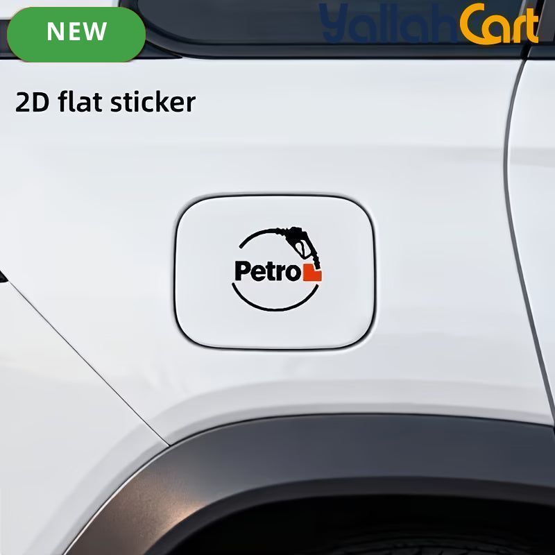 Fuel Nozzle Car Fuel Tank Cap Sticker