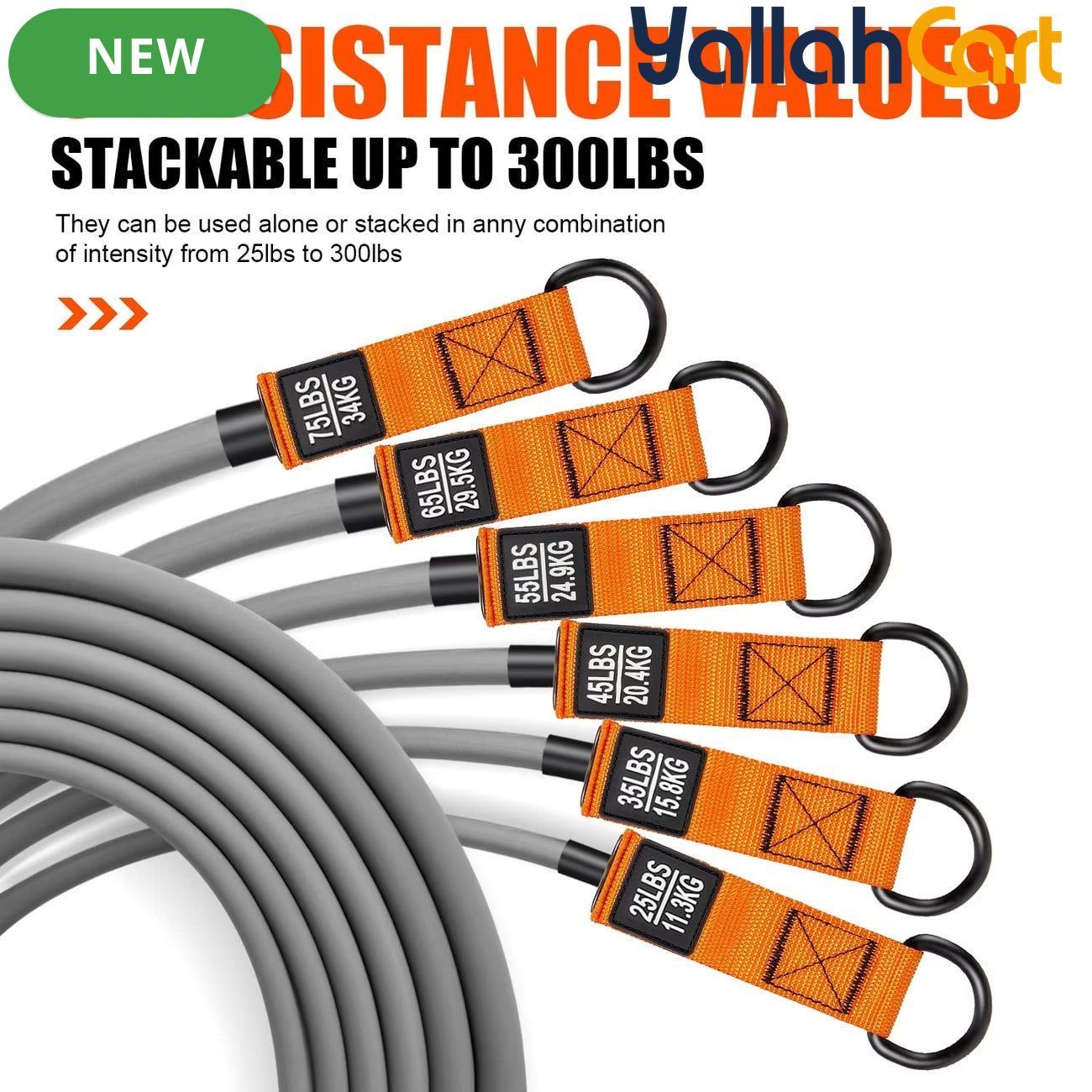 Resistance Bands with Handles for Home Workouts
