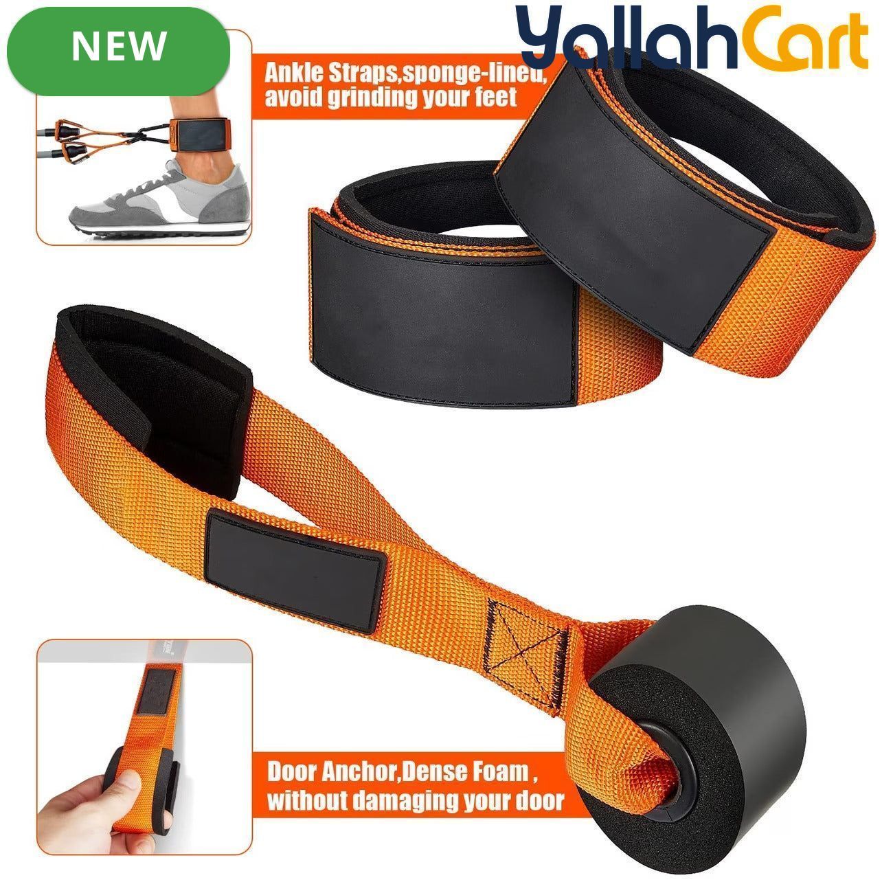 Resistance Bands with Handles for Home Workouts