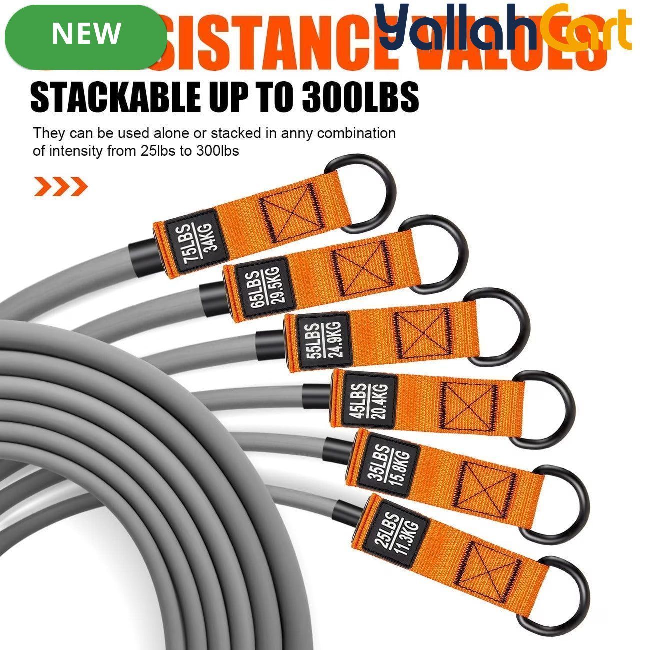 Resistance Bands with Handles for Home Workouts
