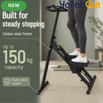 Foldable Mini Stepper with Counter & Phone Holder – 150kg Capacity
