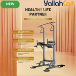 Multifunctional Power Tower with Adjustable Pull-Up Bar