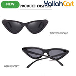 Fashion Unisex Cat-Eye Triangle Geometric Eyewear – Stylish Retro Sunglasses