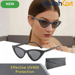 Fashion Unisex Cat-Eye Triangle Geometric Eyewear – Stylish Retro Sunglasses
