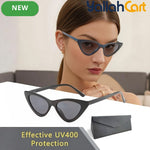 Fashion Unisex Cat-Eye Triangle Geometric Eyewear – Stylish Retro Sunglasses