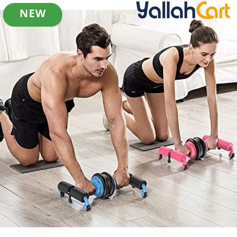 Land Wheel Core & Abdominal Exercise Trainer