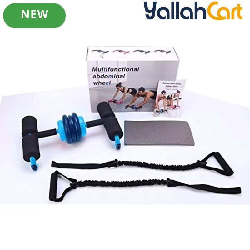 Land Wheel Core & Abdominal Exercise Trainer