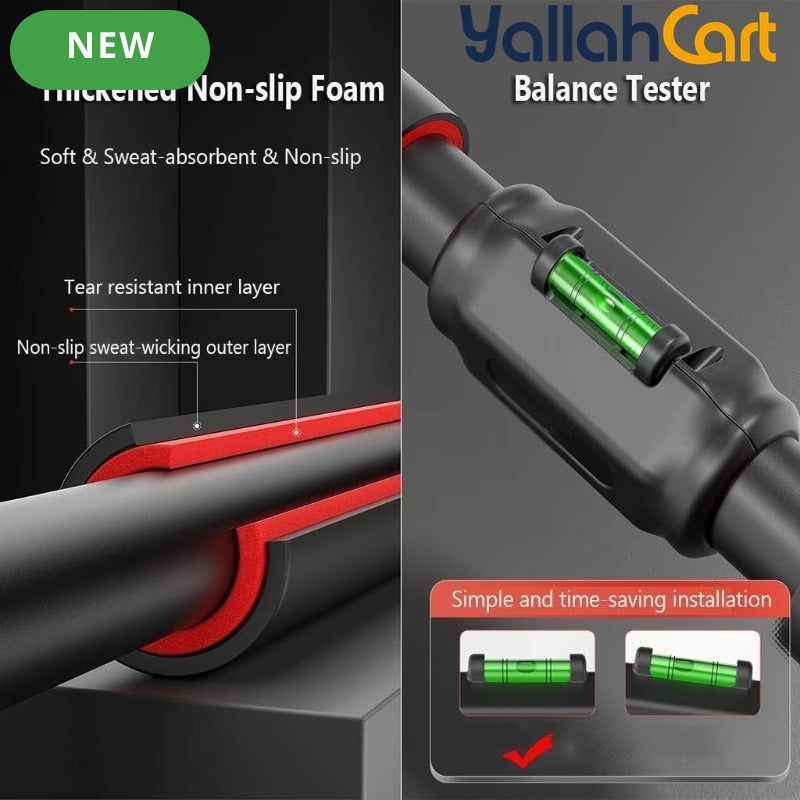 Adjustable Portable Door Pull-Up Bar