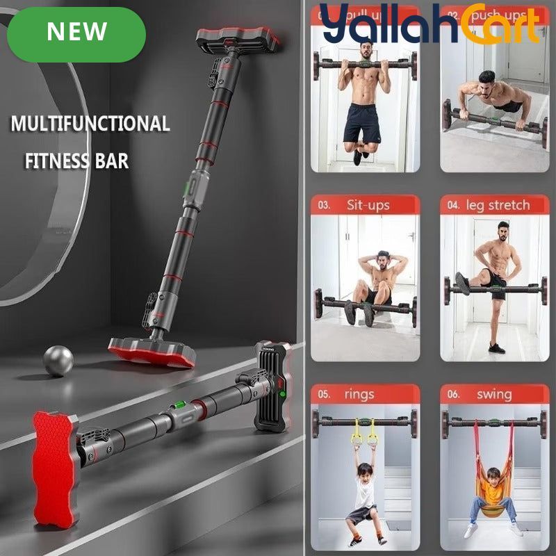 Adjustable Portable Door Pull-Up Bar