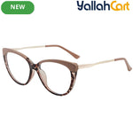 GEOMOY Round Blue Light Blocking Glasses – Color-Changing Anti-Glare Eyewear for Men & Women