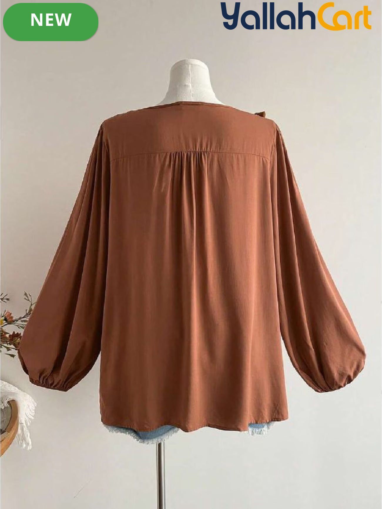 Plus Size Women’s Bohemian Lace Top with Patchwork & Tassel Details
