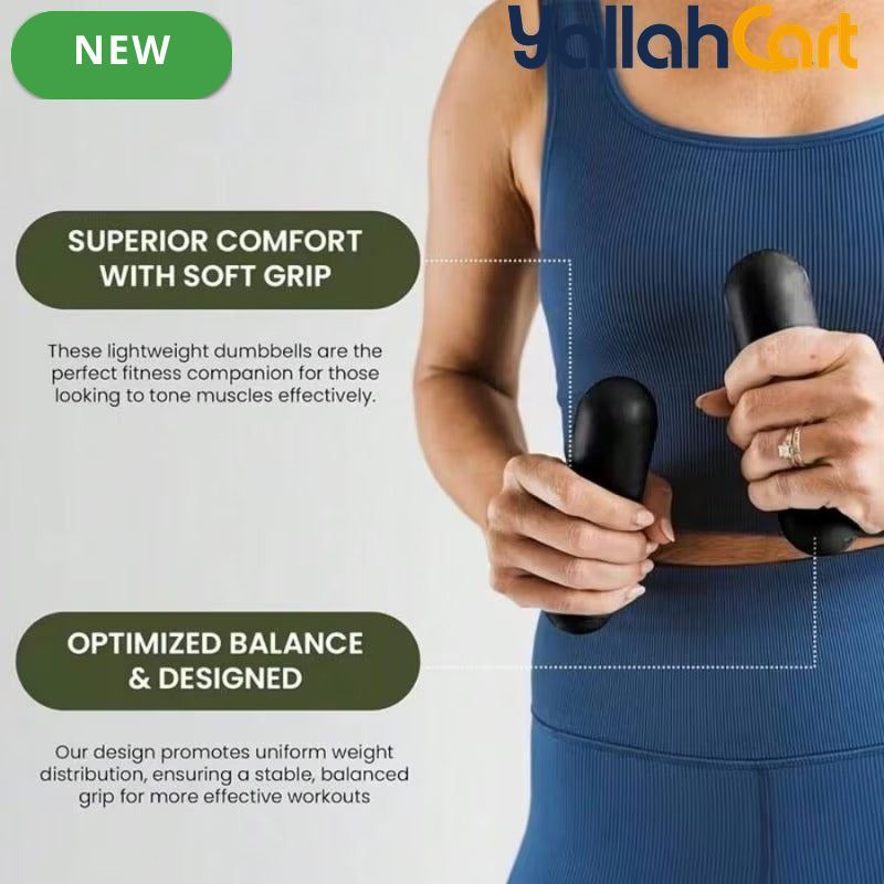 Adjustable Stackable Silicone Dumbbell – 1 Piece