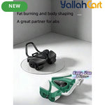 Automatic Abdominal Exerciser with Elbow Support & 6-Wheel Base