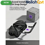 Automatic Abdominal Exerciser with Elbow Support & 6-Wheel Base