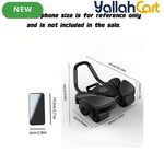 Automatic Abdominal Exerciser with Elbow Support & 6-Wheel Base