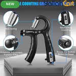 6-Piece Hand Grip Trainer Set - Black