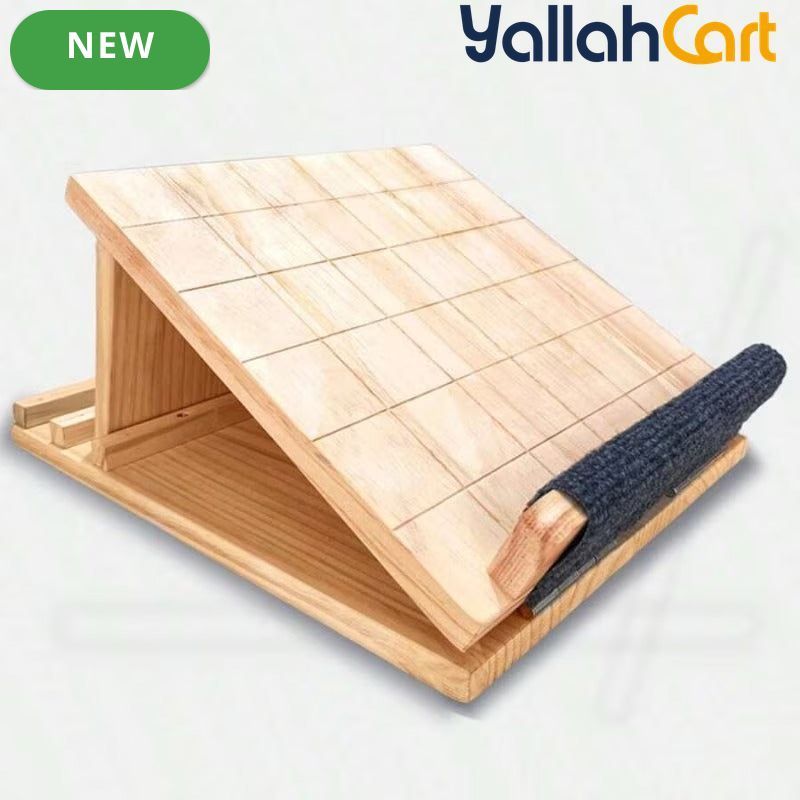 Professional Adjustable Wooden Incline Board for Calf & Leg Stretching