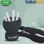 2kg Weighted Training Gloves Pair - Black