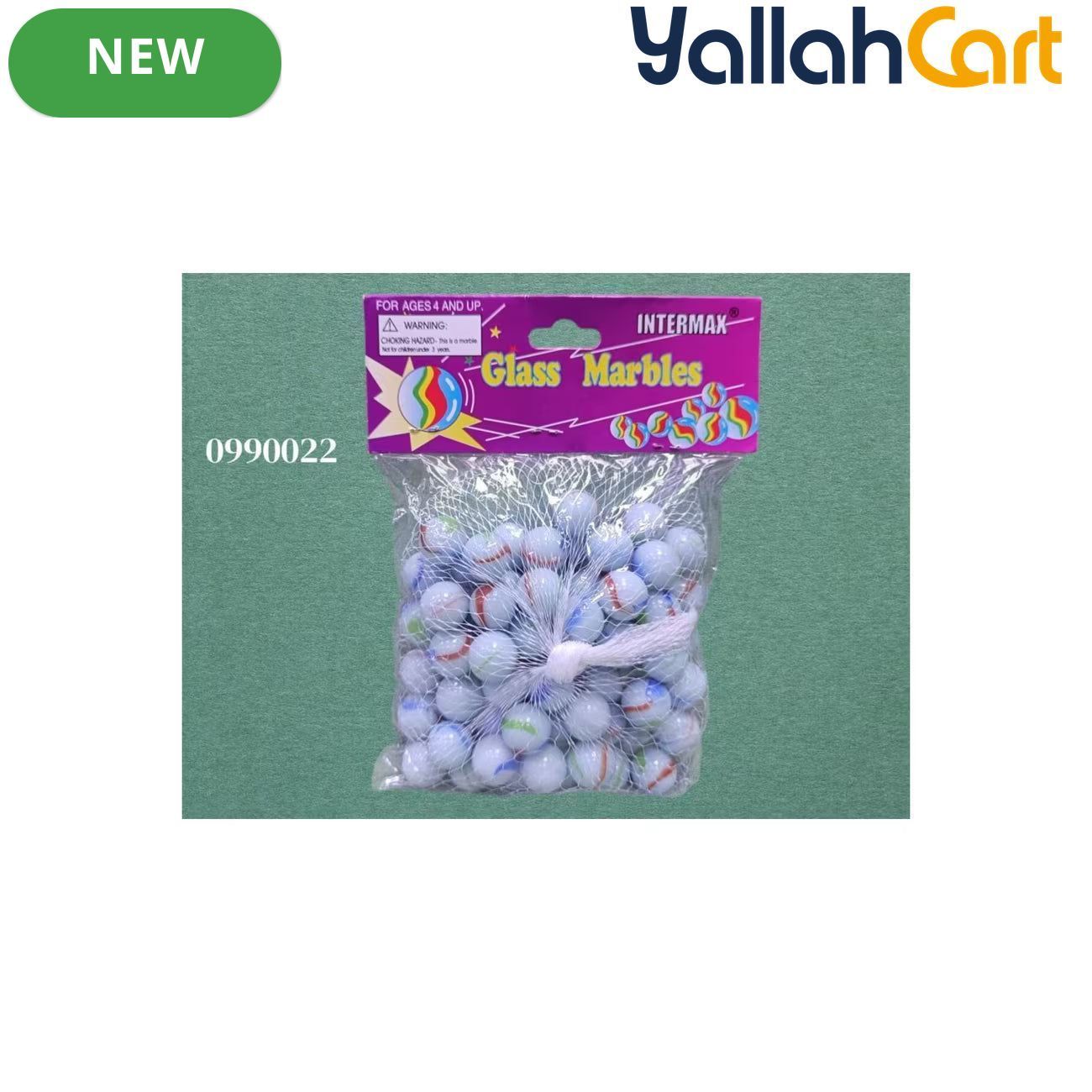 Marbles MB5016 16mm Porcelain Marbles – Classic Decorative & Collectible Glass Game Marbles
